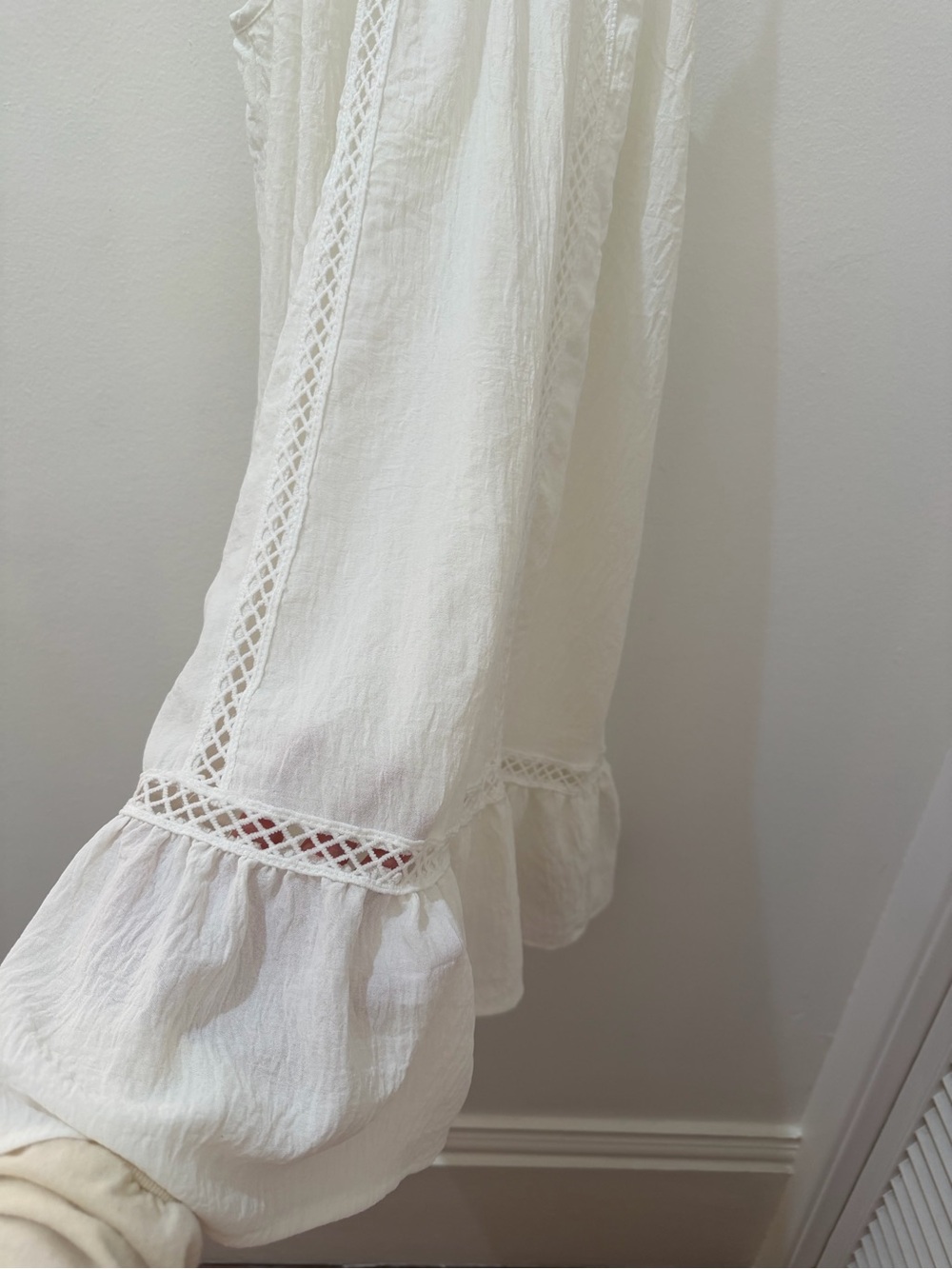 S White Beach Cover-Up/Sun Dress - Picture 3 of 4